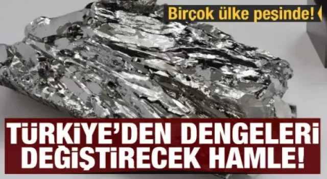 Birçok ülke peşinde! Türkiye'den lityumda oyunu değiştirecek hamle