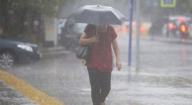 Meteoroloji'den sağanak yağmur uyarısı