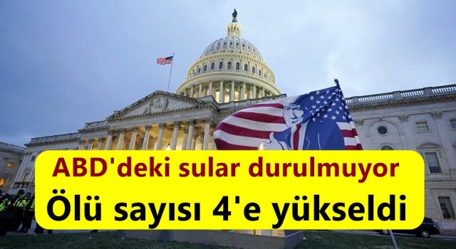 ABD'de sular durulmuyor ölü sayısı 4'e yükseldi