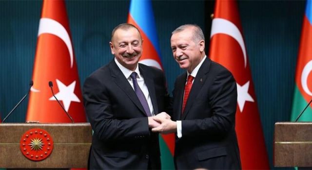 Cumhurbaşkanı Erdoğan, Aliyev'le görüştü!