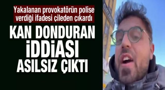 Kan donduran iddiası asılsız çıkan Uğur Kardaş gözaltına alındı!