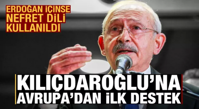 Avrupa Sosyalistler Partisi'nden Kılıçdaroğlu'na adaylık desteği