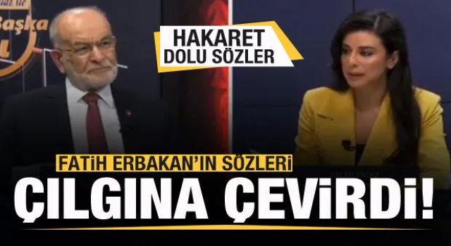 Fatih Erbakan'ın sözleri Karamollaoğlu'nu çılgına çevirdi! Hakaret dolu sözler!