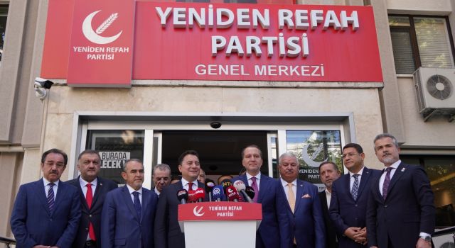 Ali Babacan Yeniden Refah Partisi lideri Fatih Erbakan’ı ziyaret etti