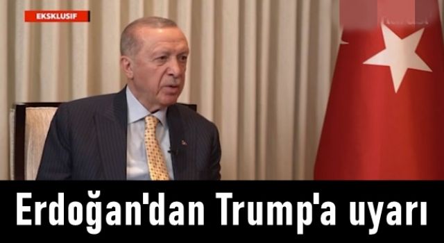 Erdoğan'dan Trump'a uyarı: Meydan okumalarını...