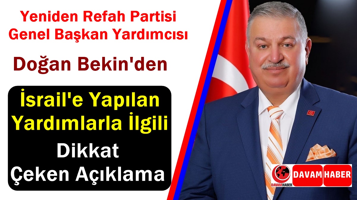 Doğan Bekin'den Dikkat Çeken Paylaşım