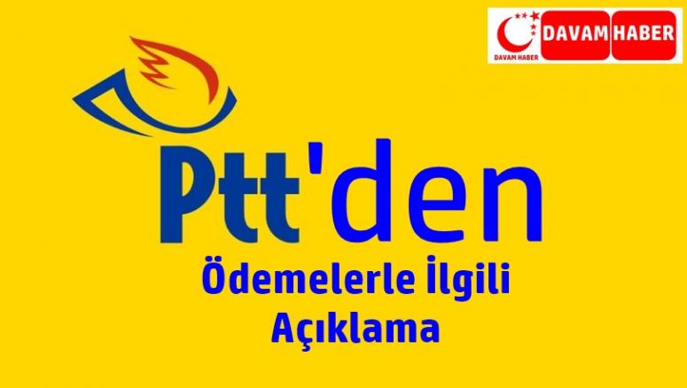 PTT'DEN İŞKUR ÖDEMELERİNDE İLİŞKİN AÇIKLAMA