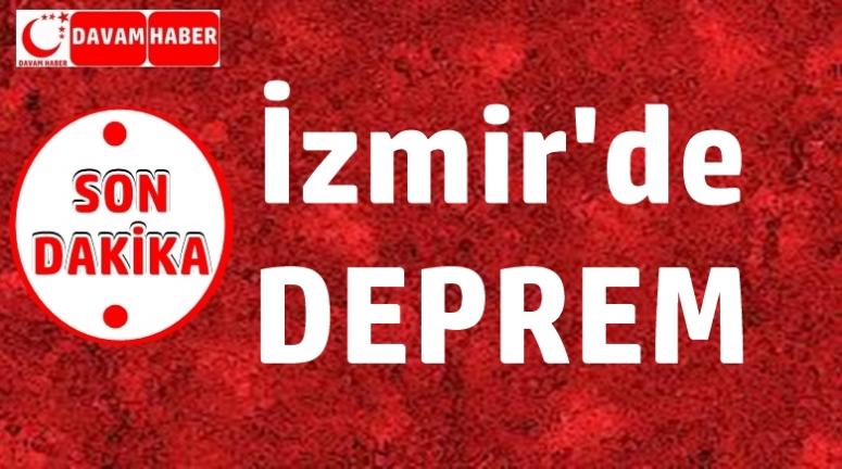 İzmir'de 3.8 Büyüklüğünde Deprem Meydana Geldi