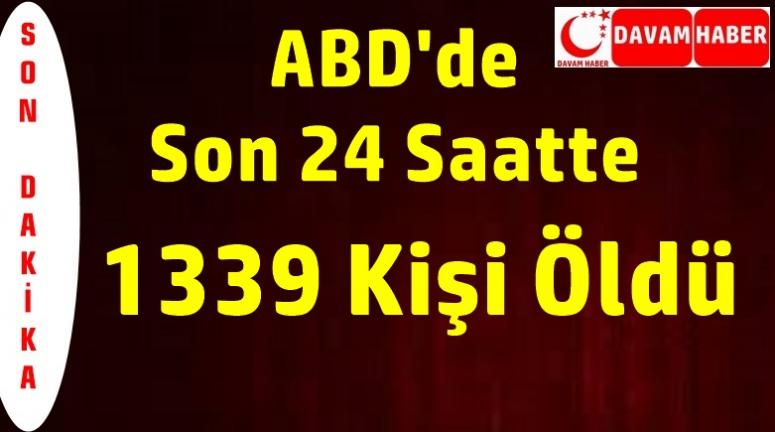 ABD'de Son 24 Saatte 1339 Kişi Öldü