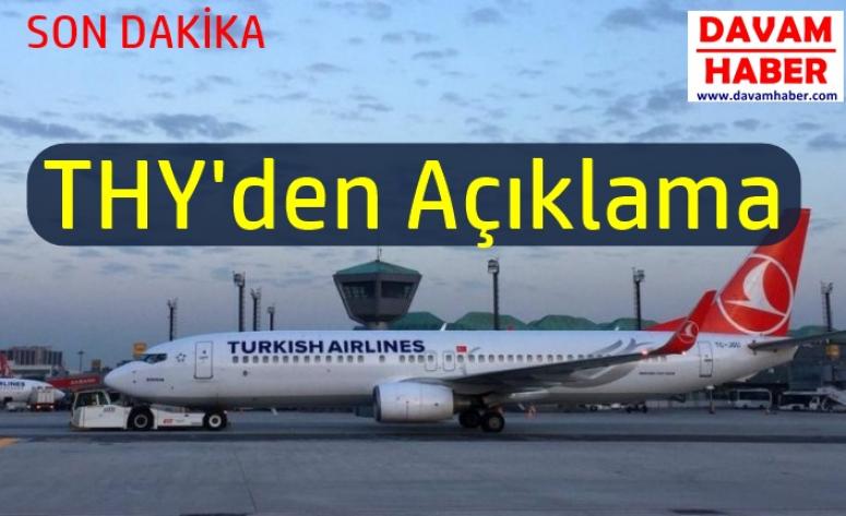 THY'den Açıklama