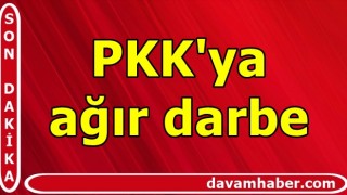 PKK'ya ağır darbe