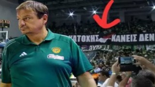 Ergin Ataman’ı Güney Kıbrıs’ta çıldırtan pankart