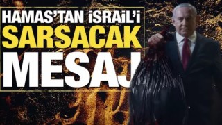 Hamas'tan İsrail'e sarsıcı mesaj: Netanyahu çocuklarınızı size böyle verecek!