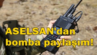 Lübnan'da telsizlerin patlatılması sonrası ASELSAN'dan bomba paylaşım!