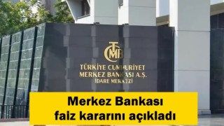 Merkez Bankası faiz kararını açıkladı