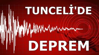 Tunceli'de Korkutan Deprem