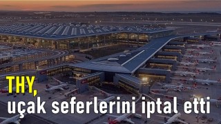 İstanbul'da kar yağışı: THY uçak seferlerini iptal etti