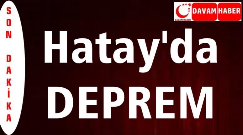 Hatay'da 4.0 Büyüklüğünde Deprem Oldu