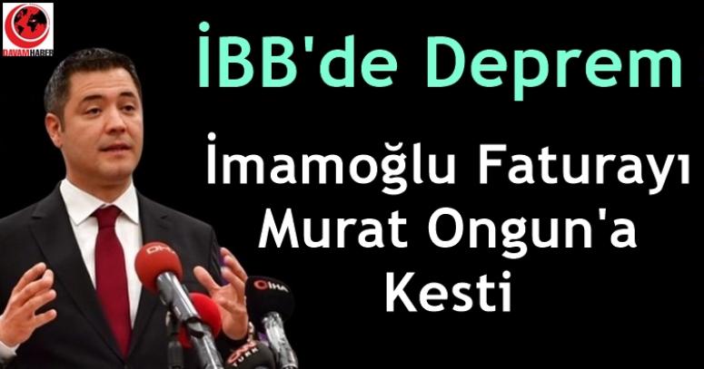 İBB, Ulaşımda Fatura Murat Ongun'a Kesildi